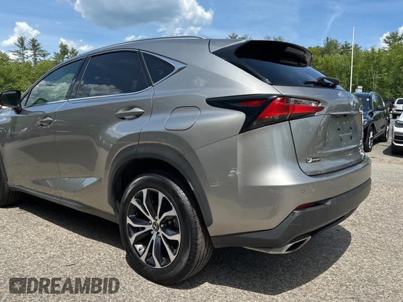 2017 Lexus NX 200t with VIN JTJBARBZ8H2111463, listed as a Copart auction lot 58987995 with 254,433 mi miles and Clean title. Bid and sale history available at DreamBid. Image 3.