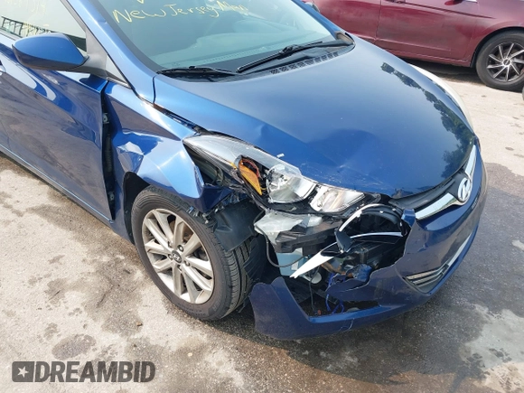 2015 Hyundai Elantra SE z VIN 5NPDH4AE9FH583692, wystawiony jako IAAI lot #42364514 z przebiegiem 156 282 mil mil oraz . Historia ofert i sprzedaży dostępna na DreamBid. Obrazek 6.
