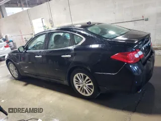 2012 Infiniti M Hybrid with VIN JN1EY1AP7CM910194, listed as a Copart auction lot 72003524 with 124,723 mi miles and Salvage title. Bid and sale history available at DreamBid. Image 2.