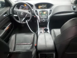 2016 Acura TLX V6 with VIN 19UUB2F36GA005752, listed as a Copart auction lot 44917645 with 153,952 mi miles and Salvage Title. Bid and sale history available at carsss.com. Image 8.