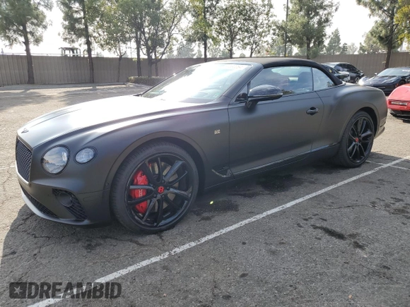 2020 Bentley Continental GT GT V8 z VIN SCBDG4ZGXLC081356, wystawiony jako Copart lot #80580064 z przebiegiem 6 374 mil mil oraz Czysty tytuł • Clean title. Historia ofert i sprzedaży dostępna na DreamBid. Obrazek 1.