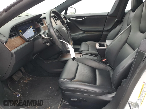 2021 Tesla Model S Long Range Plus z VIN 5YJSA1E24MF427775, wystawiony jako Copart lot #48431165 z przebiegiem 15 801 mil mil oraz Szkoda całkowita • Salvage title. Historia ofert i sprzedaży dostępna na DreamBid. Obrazek 7.