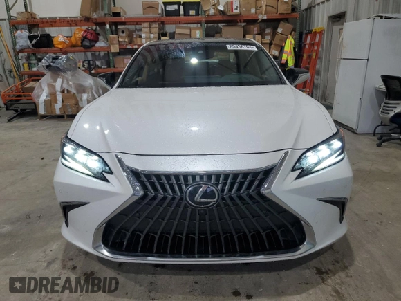 2022 Lexus ES with VIN 58AFZ1B10NU136757, listed as a Copart auction lot 85436704 with 55,491 mi miles and Salvage Title. Bid and sale history available at carsss.com. Image 5.