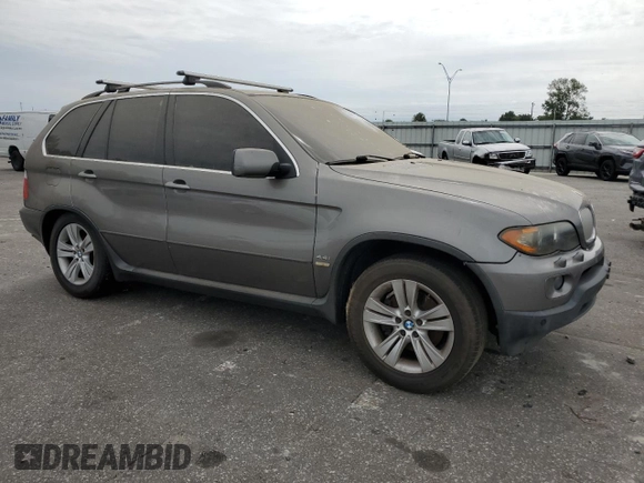 2006 BMW X5 4.4i with VIN 5UXFB53586LV24236, listed as a Copart auction lot 61552494 with 176,776 mi miles and Non Repairable. Bid and sale history available at carsss.com. Image 4.