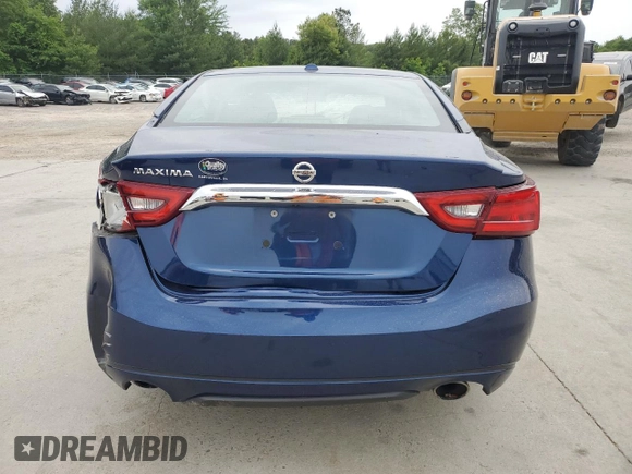 2017 Nissan Maxima S with VIN 1N4AA6AP4HC424152, listed as a Copart auction lot 56004285 with 69,854 mi miles and Salvage title. Bid and sale history available at DreamBid. Image 6.