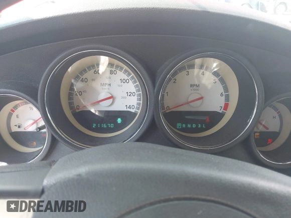 2010 Dodge Charger SXT with VIN 2B3CA3CV0AH197611, listed as a IAAI auction lot 41764997 with 211,670 mi miles and . Bid and sale history available at DreamBid. Image 7.