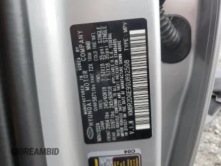 2025 Hyundai Palisade SEL with VIN KM8R2DGE9SU892508, listed as a Copart auction lot 62097505 with 1,244 mi miles and Salvage title. Bid and sale history available at DreamBid. Image 13.