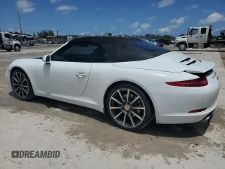 2014 Porsche 911 Carrera with VIN WP0CA2A9XES140829, listed as a Copart auction lot 55760625 with 38,013 mi miles and Salvage Title. Bid and sale history available at DreamBid. Image 2.