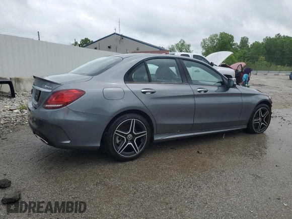 2021 Mercedes-Benz C 300 с VIN W1KWF8EB0MR645580, выставлен на аукционе Copart как лот 57638205 с пробегом 44 056 миль миль и Списание • Salvage title. История ставок и продаж доступна на DreamBid. Изображение 3.