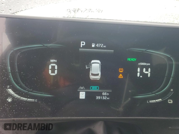 2023 Kia Sportage EX with VIN KNDPVCAG4P7076755, listed as a Copart auction lot 59041245 with 39,132 mi miles and Salvage title. Bid and sale history available at DreamBid. Image 9.