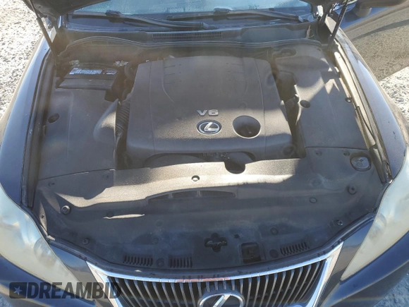 2009 Lexus IS 250 with VIN JTHCK262195031509, listed as a Copart auction lot 45559355 with Not Provided miles and Salvage Title. Bid and sale history available at carsss.com. Image 11.