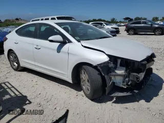 2020 Hyundai Elantra SEL with VIN 5NPD84LF3LH559891, listed as a Copart auction lot 53544515 with 69,637 mi miles and Salvage Title. Bid and sale history available at DreamBid. Image 4.
