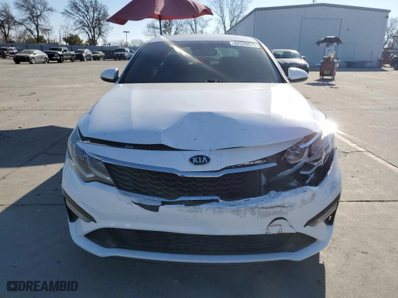2019 Kia Optima LX with VIN 5XXGT4L3XKG336436, listed as a Copart auction lot 42528675 with 74,913 mi miles and Salvage Title. Bid and sale history available at carsss.com. Image 5.