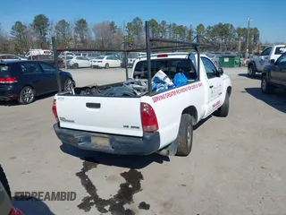 2008 Toyota Tacoma with VIN 5TENX22N58Z512628, listed as a IAAI auction lot 41662692 with 242,634 mi miles. Bid and sale history available at carsss.com. Image 4.