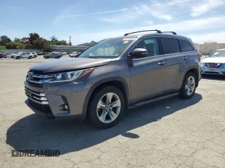 2019 Toyota Highlander Limited z VIN 5TDDZRFH3KS944285, wystawiony jako Copart lot #57176285 z przebiegiem 83 174 mil mil oraz Szkoda całkowita • Salvage title. Historia ofert i sprzedaży dostępna na DreamBid. Obrazek 1.