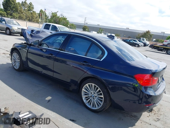 2012 BMW 3 Series 328i with VIN WBA3C1C57CF431824, listed as a IAAI auction lot 42585462 with 183,008 mi miles and . Bid and sale history available at DreamBid. Image 3.