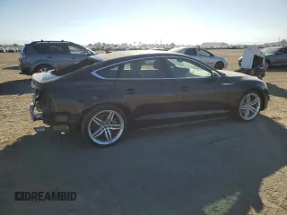 2018 Audi A5 Sportback Premium Plus with VIN WAUENCF51JA017863, listed as a Copart auction lot 70550523 with 63,270 mi miles. Bid and sale history available at carsss.com. Image 3.