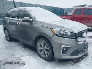 2019 Kia Sorento SX V6 with VIN 5XYPKDA58KG548822, listed as a IAAI auction lot 41606599 with 66,760 mi miles. Bid and sale history available at carsss.com. Image 1.