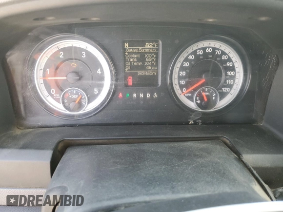 2016 Ram 2500 Tradesman with VIN 3C6UR4CL9GG124365, listed as a Copart auction lot 55085445 with 163,480 mi miles and Clean title. Bid and sale history available at DreamBid. Image 9.