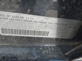 2012 Audi A4 2.0T Premium Plus with VIN WAUFFAFL3CN014642, listed as a IAAI auction lot 42070483 with 217,738 mi miles. Bid and sale history available at carsss.com. Image 9.