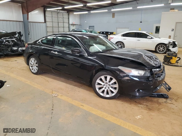2009 Honda Accord Cpe EX-L with VIN 1HGCS22839A003425, listed as a Copart auction lot 46589565 with NaN miles and Salvage Title. Bid and sale history available at carsss.com. Image 4.
