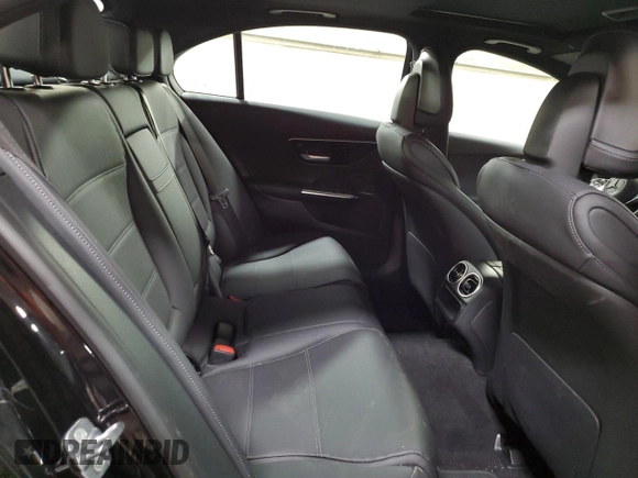 2025 Mercedes-Benz C 300 with VIN W1KAF4HB3SR242642, listed as a Copart auction lot 49090085 with 4,968 mi miles and Salvage Title. Bid and sale history available at DreamBid. Image 10.