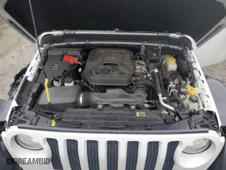 2018 Jeep Wrangler Unlimited Sport S with VIN 1C4HJXDN8JW293224, listed as a Copart auction lot 43574685 with 50,873 mi miles and Salvage Title. Bid and sale history available at carsss.com. Image 13.