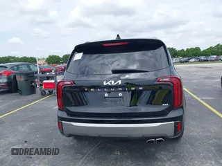 2025 Kia Telluride S with VIN 5XYP6DGC8SG590319, listed as a IAAI auction lot 42625086 with 14,392 mi miles and . Bid and sale history available at DreamBid. Image 16.