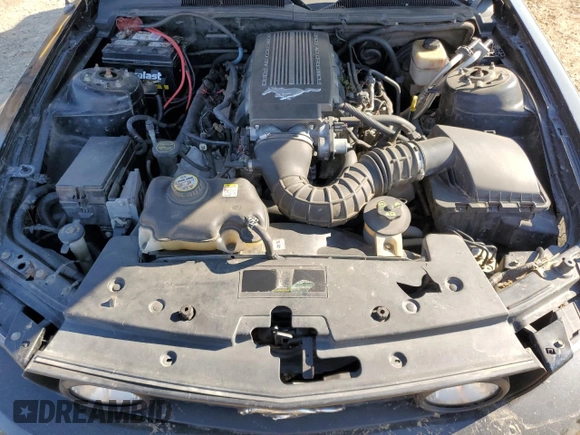 2007 Ford Mustang GT Deluxe with VIN 1ZVFT82HX75245627, listed as a Copart auction lot 50829185 with 46,175 mi miles and Salvage Title. Bid and sale history available at carsss.com. Image 11.