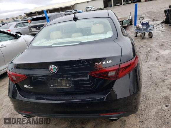 2017 Alfa Romeo Giulia Ti with VIN ZARFAECNXH7538824, listed as a Copart auction lot 39100883 with 64,771 mi miles. Bid and sale history available at carsss.com. Image 6.