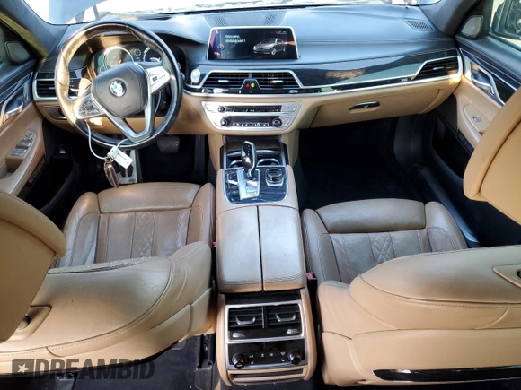 2017 BMW 7 Series 750i with VIN WBA7F0C57HGM21136, listed as a Copart auction lot 88525335 with 102,508 mi miles and Salvage title. Bid and sale history available at DreamBid. Image 8.