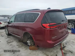 2023 Chrysler Pacifica Limited with VIN 2C4RC3GG5PR600273, listed as a Copart auction lot 46516335 with 34,057 mi miles and Non repairable. Bid and sale history available at DreamBid. Image 2.