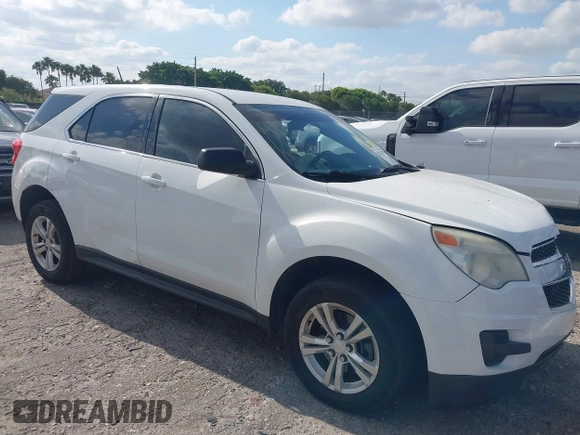 2015 Chevrolet Equinox LS with VIN 2GNALAEKXF1164985, listed as a IAAI auction lot 42134571 with 99,847 mi miles and . Bid and sale history available at DreamBid. Image 1.