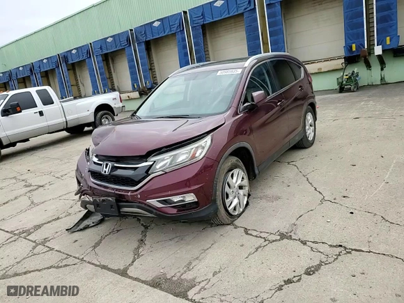 2016 Honda CR-V EX-L with VIN 2HKRM4H7XGH679678, listed as a Copart auction lot 50985935 with 164,876 mi miles and Salvage Title. Bid and sale history available at carsss.com. Image 12.