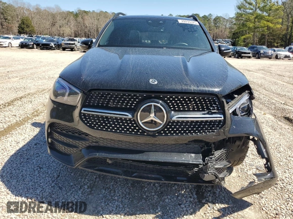 2022 Mercedes-Benz GLE 450 with VIN 4JGFB5KB0NA811004, listed as a Copart auction lot 49235325 with 26,274 mi miles and Salvage title. Bid and sale history available at DreamBid. Image 5.