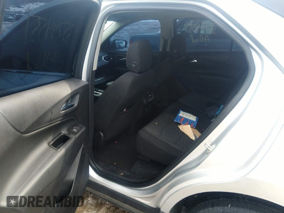 2021 Chevrolet Equinox LT with VIN 3GNAXUEV5MS129529, listed as a IAAI auction lot 35744551 with 25,445 mi miles and . Bid and sale history available at DreamBid. Image 8.