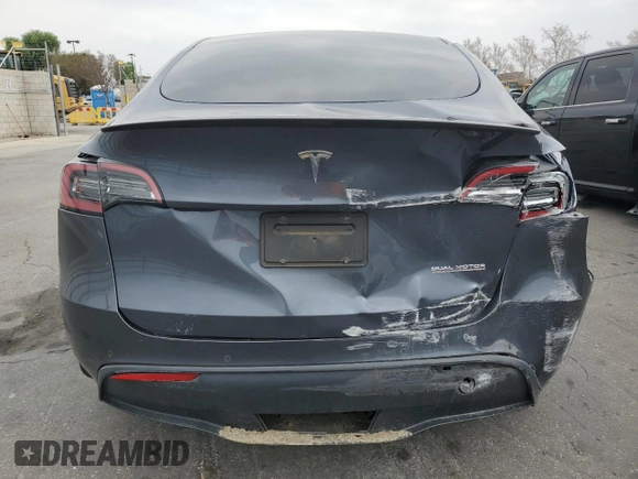 2022 Tesla Model Y Performance z VIN 7SAYGDEF1NF457494, wystawiony jako Copart lot #43287315 z przebiegiem 79 855 mil mil oraz Szkoda całkowita • Salvage title. Historia ofert i sprzedaży dostępna na DreamBid. Obrazek 6.