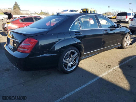 2013 Mercedes-Benz S-Class S 550 with VIN WDDNG7DB0DA506522, listed as a Copart auction lot 89331525 with 96,495 mi miles and Salvage Title. Bid and sale history available at carsss.com. Image 3.