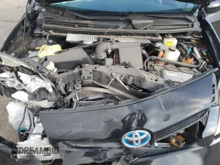 2012 Toyota Prius One with VIN JTDKN3DU4C5449018, listed as a Copart auction lot 43396125 with 193,248 mi miles and Salvage title. Bid and sale history available at DreamBid. Image 12.