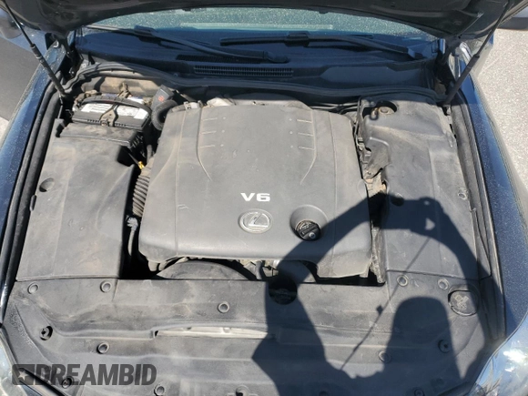 2006 Lexus IS 250 with VIN JTHCK262365003626, listed as a Copart auction lot 50768335 with 252,699 mi miles and Salvage Title. Bid and sale history available at DreamBid. Image 12.