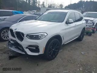2020 BMW X3 sDrive30i with VIN 5UXTY3C02LLU71409, listed as a IAAI auction lot 41454035 with 51,844 mi miles. Bid and sale history available at carsss.com. Image 17.