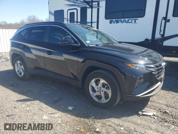 2023 Hyundai Tucson SEL z VIN 5NMJBCAEXPH221710, wystawiony jako Copart lot #51915715 z przebiegiem 21 771 mil mil oraz Szkoda całkowita • Salvage title. Historia ofert i sprzedaży dostępna na DreamBid. Obrazek 4.