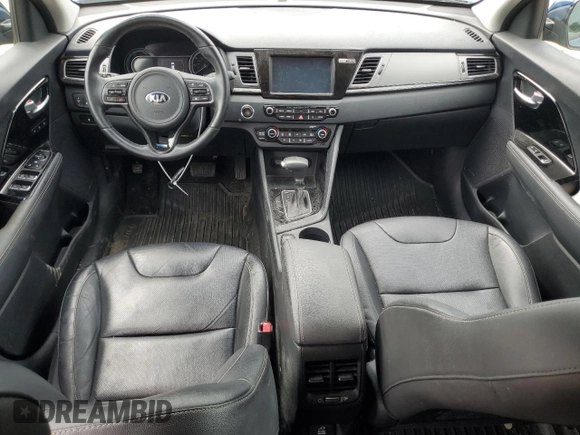 2019 Kia Niro Touring with VIN KNDCE3LCXK5345712, listed as a Copart auction lot 61921284 with 57,903 mi miles and Salvage Title. Bid and sale history available at carsss.com. Image 8.