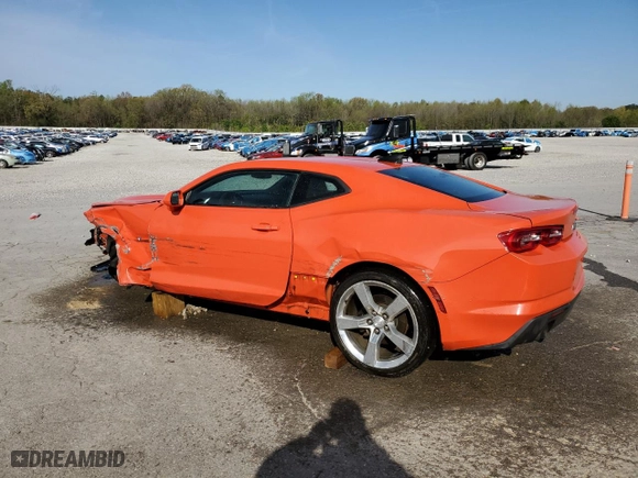 2019 Chevrolet Camaro 1LT with VIN 1G1FB1RSXK0104232, listed as a Copart auction lot 51215875 with 127,471 mi miles and Salvage Title. Bid and sale history available at carsss.com. Image 2.