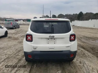 2020 Jeep Renegade Latitude with VIN ZACNJBBB9LPL41423, listed as a Copart auction lot 45512325 with 0 mi miles and Salvage Title. Bid and sale history available at carsss.com. Image 6.