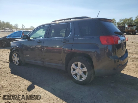 2015 GMC Terrain SLT with VIN 2GKFLXEK2F6295241, listed as a Copart auction lot 75850044 with 106,401 mi miles and Salvage title. Bid and sale history available at DreamBid. Image 2.