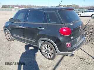 2014 FIAT 500L Trekking with VIN ZFBCFADH1EZ010818, listed as a IAAI auction lot 41463145 with 138,917 mi miles and . Bid and sale history available at DreamBid. Image 3.