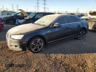 2017 Audi A4 Prestige with VIN WAUFNAF4XHN039332, listed as a Copart auction lot 41636405 with 67,049 mi miles and Salvage Title. Bid and sale history available at carsss.com. Image 1.
