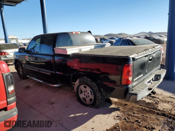 2006 Chevrolet Silverado 1500 LT1 with VIN 1GCEC19T06Z157337, listed as a Copart auction lot 42407345 with 112,409 mi miles and Salvage Title. Bid and sale history available at DreamBid. Image 2.
