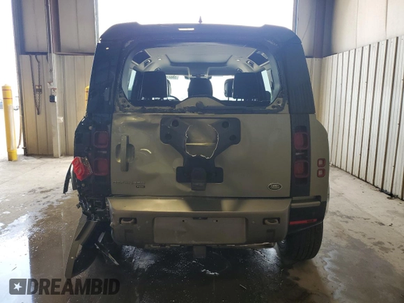 2022 Land Rover Defender X-Dynamic HSE z VIN SALE37RU6N2090786, wystawiony jako Copart lot #59027595 z przebiegiem 15 656 mil mil oraz Szkoda całkowita • Salvage title. Historia ofert i sprzedaży dostępna na DreamBid. Obrazek 6.